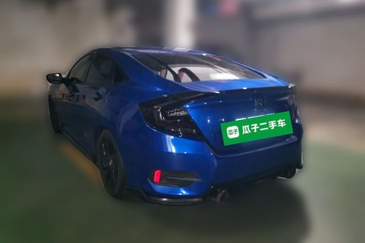 Used Honda Civic 2019 220TURBO CVT Dynamic Edition China VI Rear Left 45 Deg