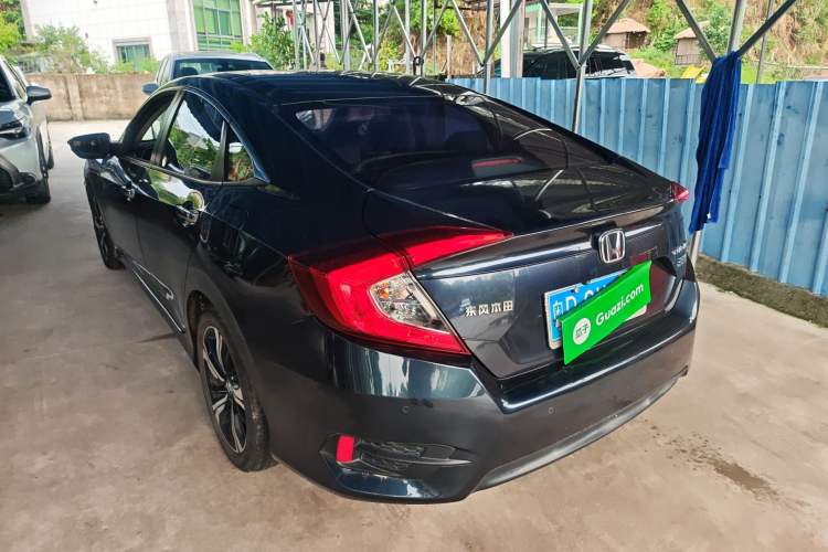 Used Honda Civic 2019 220TURBO CVT Power Edition China VI Emission Standard Rear Left 45 Deg