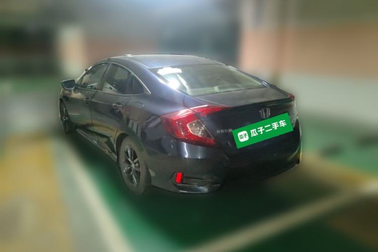 Used Honda Civic 2019 220TURBO CVT Dynamic Edition China VI Rear Left 45 Deg