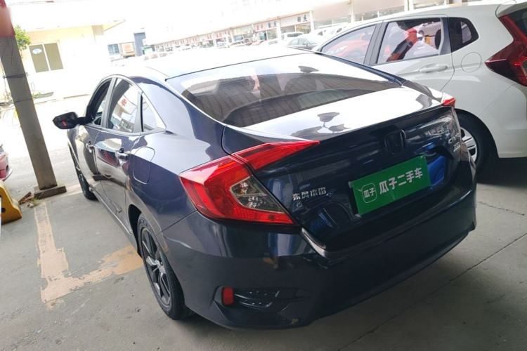 Used Honda Civic 2019 220TURBO CVT Dynamic Edition China VI Rear Left 45 Deg