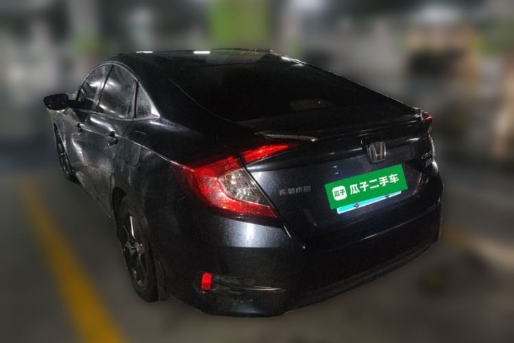 Used Honda Civic 2019 220TURBO CVT Dynamic Edition China V Rear Left 45 Deg