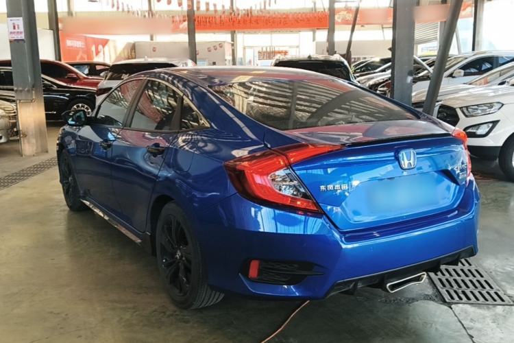 Used Honda Civic 2019 220TURBO CVT Dynamic Edition China VI Emission Standard Rear Left 45 Deg