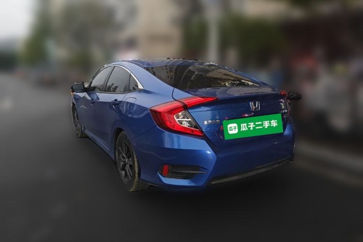 Used Honda Civic 2019 220TURBO CVT Dynamic Edition China VI Rear Left 45 Deg