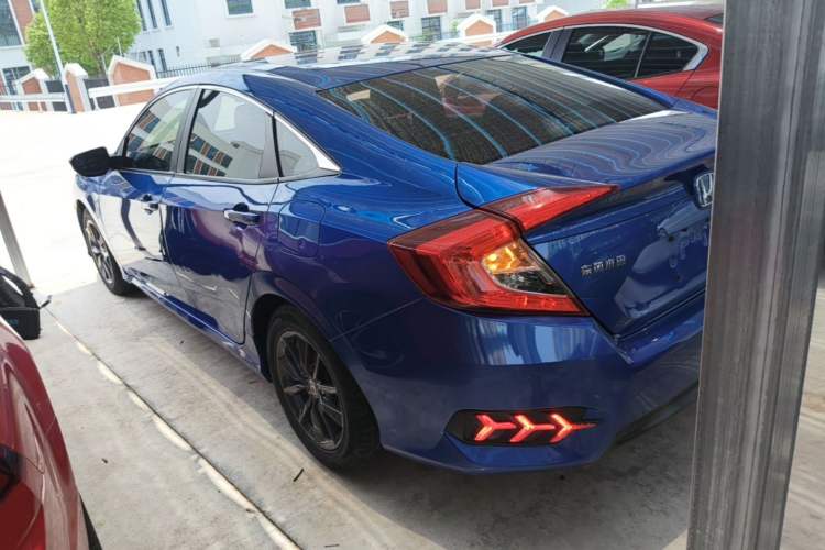 Used Honda Civic 2019 220TURBO CVT Dynamic Edition China VI Rear Left 45 Deg