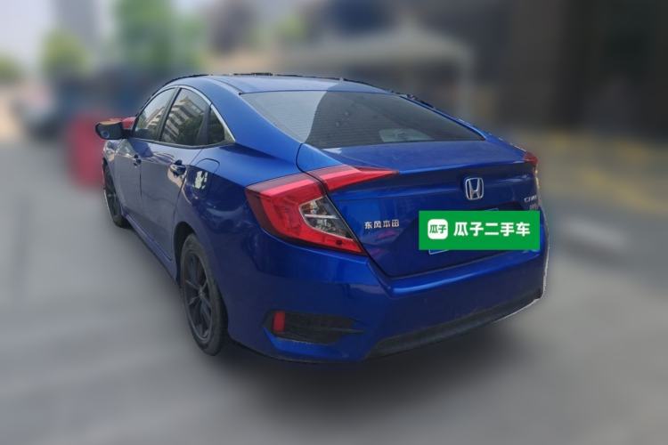 Used Honda Civic 2019 220TURBO CVT Dynamic Edition China VI Rear Left 45 Deg