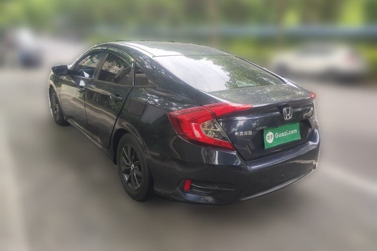 Used Honda Civic 2019 220TURBO CVT Dynamic Edition China V Rear Left 45 Deg