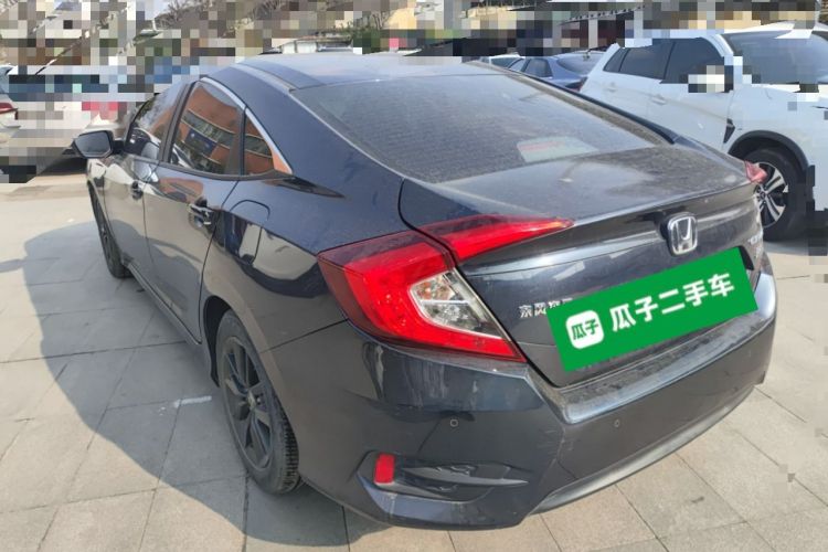 Used Honda Civic 2019 220TURBO CVT Dynamic Edition China VI Rear Left 45 Deg