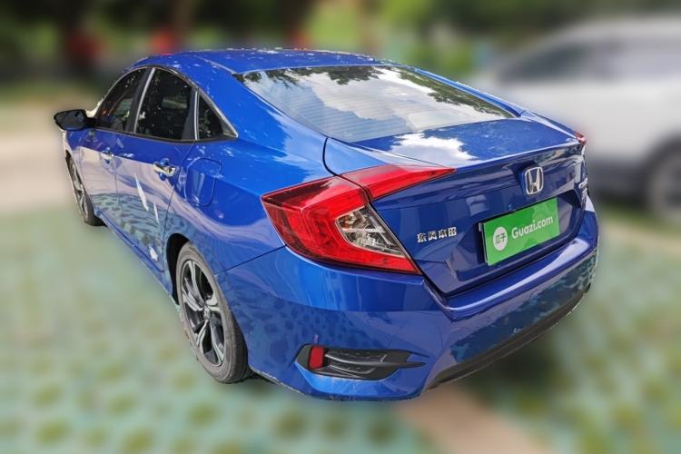 Used Honda Civic 2019 220TURBO CVT Power Edition China V Rear Left 45 Deg