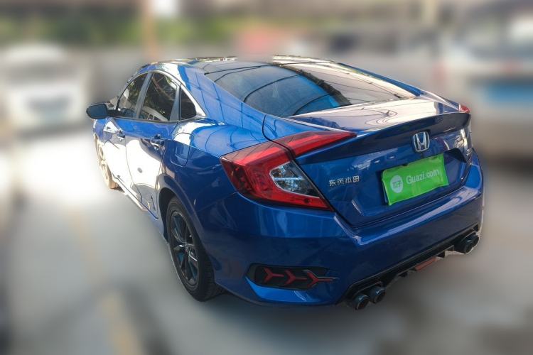 Used Honda Civic 2019 220TURBO CVT Dynamic Edition China VI Rear Left 45 Deg