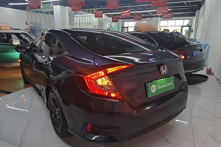 Used Honda Civic 2019 220TURBO CVT Dynamic Edition China VI Rear Left 45 Deg