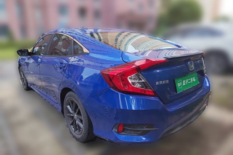 Used Honda Civic 2019 220TURBO CVT Dynamic Edition China VI Rear Left 45 Deg