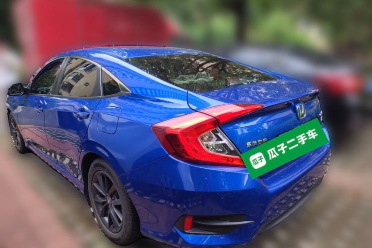 Used Honda Civic 2019 220TURBO CVT Dynamic Edition China VI Rear Left 45 Deg