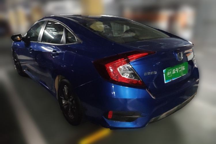 Used Honda Civic 2019 220TURBO CVT Dynamic Edition China VI Rear Left 45 Deg