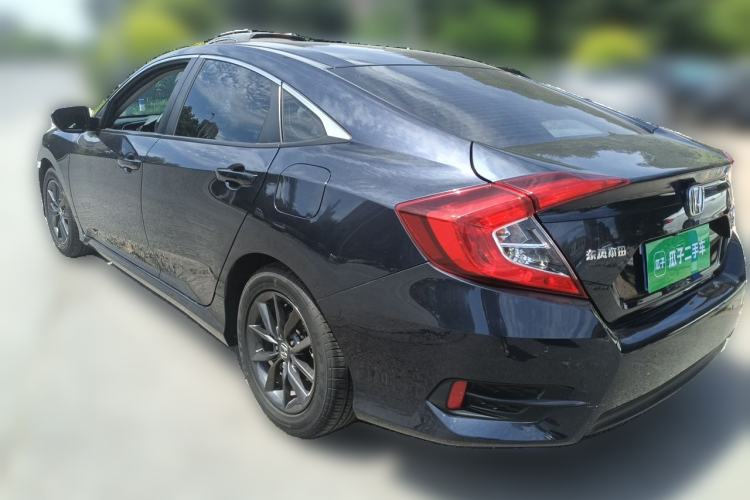 Used Honda Civic 2019 220TURBO CVT Dynamic Edition China VI Rear Left 45 Deg