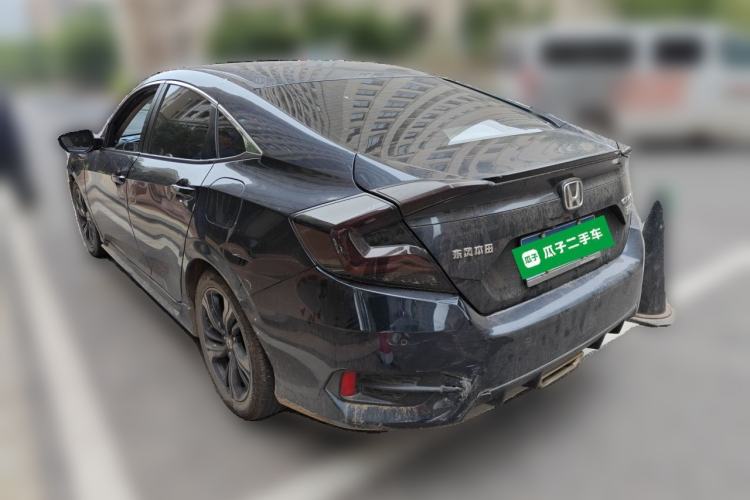 Used Honda Civic 2019 220TURBO CVT Dynamic Edition China VI Emission Standard Rear Left 45 Deg