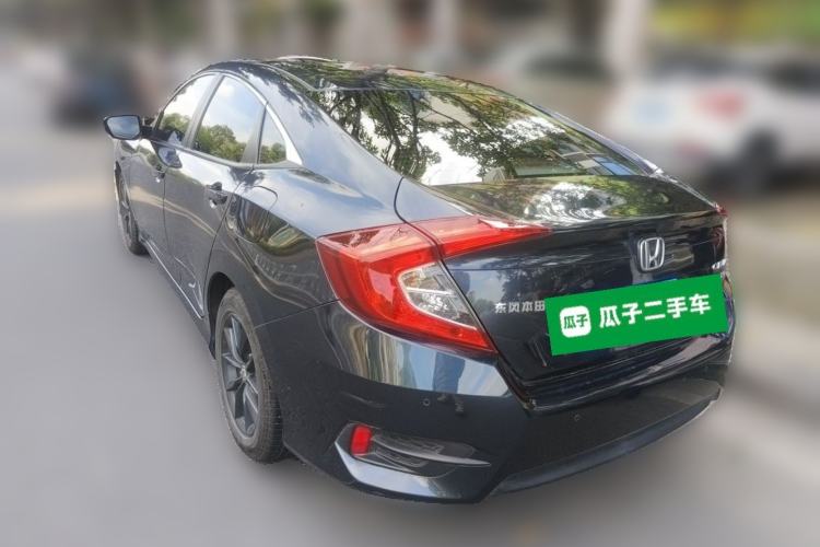 Used Honda Civic 2019 220TURBO Manual Jinkong Edition China VI Rear Left 45 Deg
