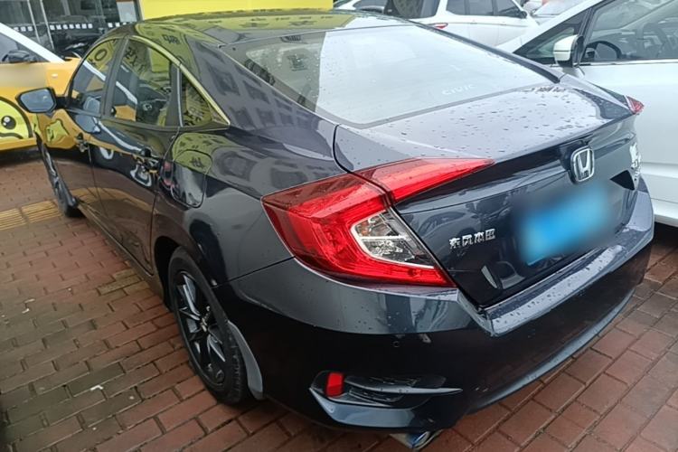 Used Honda Civic 2019 220TURBO CVT Dynamic Edition China VI Rear Left 45 Deg