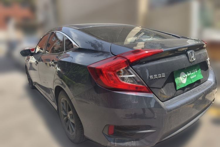 Used Honda Civic 2019 220TURBO CVT Dynamic Edition China VI Rear Left 45 Deg