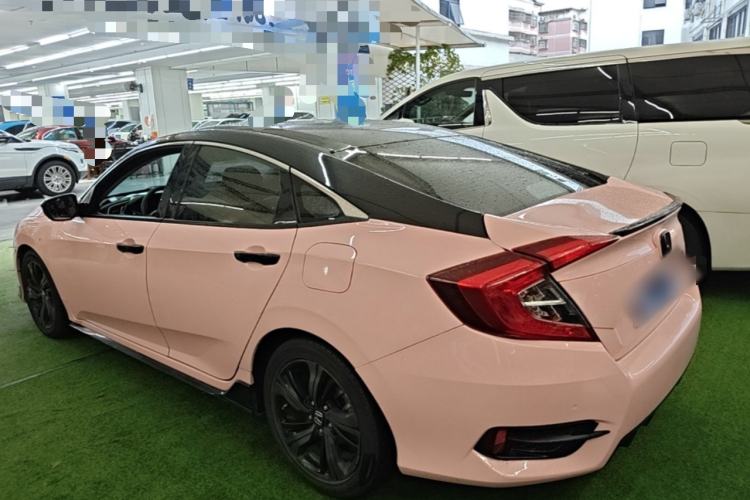 Used Honda Civic 2019 220TURBO CVT Dynamic Edition China V Emission Standard Rear Left 45 Deg