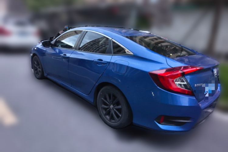 Used Honda Civic 2019 220TURBO CVT Dynamic Edition China V Rear Left 45 Deg
