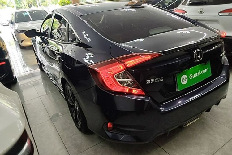 Used Honda Civic 2019 220TURBO CVT Dynamic Edition China VI Emission Standard Rear Left 45 Deg