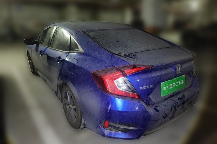 Used Honda Civic 2019 220TURBO CVT Dynamic Edition China VI Rear Left 45 Deg