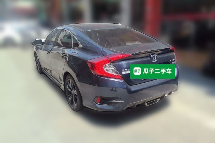 Used Honda Civic 2019 220TURBO CVT Dynamic Edition China VI Emission Standard Rear Left 45 Deg
