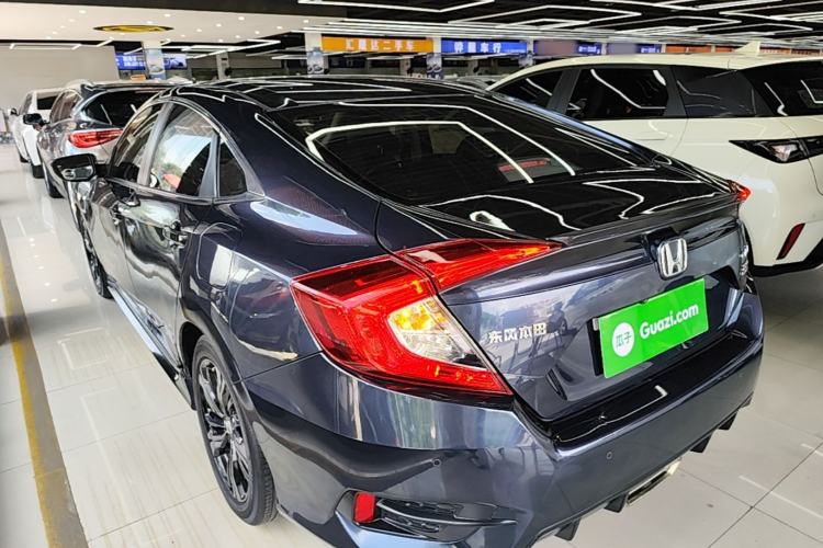 Used Honda Civic 2019 220TURBO CVT Dynamic Edition China VI Emission Standard Rear Left 45 Deg