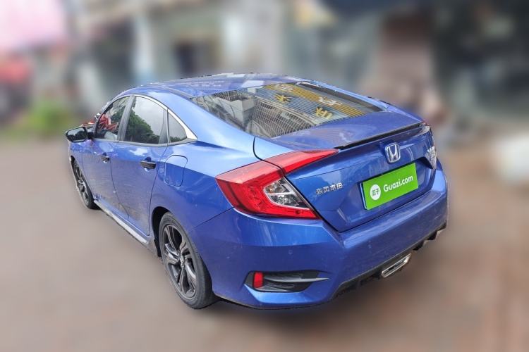 Used Honda Civic 2019 220TURBO CVT Dynamic Edition China VI Emission Standard Rear Left 45 Deg