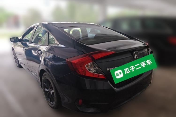 Used Honda Civic 2019 220TURBO CVT Dynamic Edition China VI Rear Left 45 Deg