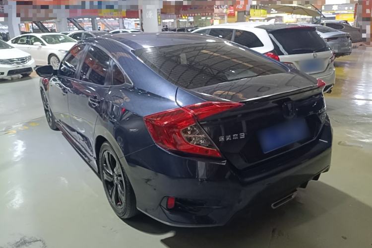 Used Honda Civic 2019 220TURBO CVT Dynamic Edition China VI Emission Standard Rear Left 45 Deg