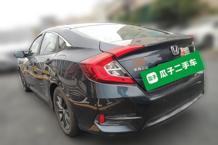 Used Honda Civic 2019 220TURBO CVT Dynamic Edition China VI Rear Left 45 Deg