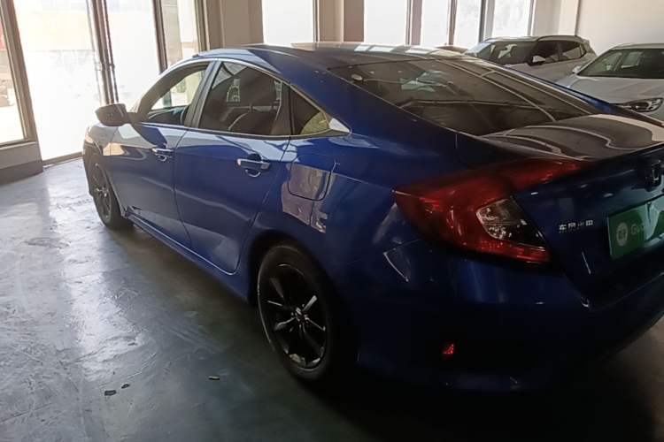 Used Honda Civic 2019 220TURBO CVT Dynamic Edition China VI Rear Left 45 Deg