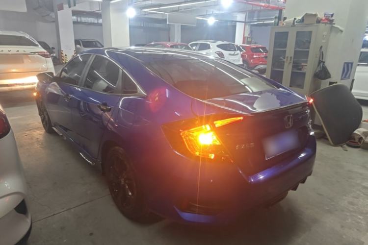 Used Honda Civic 2019 220TURBO CVT Dynamic Edition China VI Emission Standard Rear Left 45 Deg