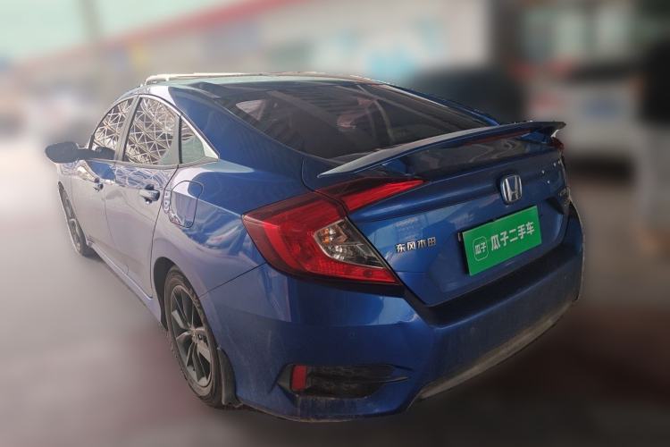 Used Honda Civic 2019 220TURBO CVT Dynamic Edition China VI Rear Left 45 Deg
