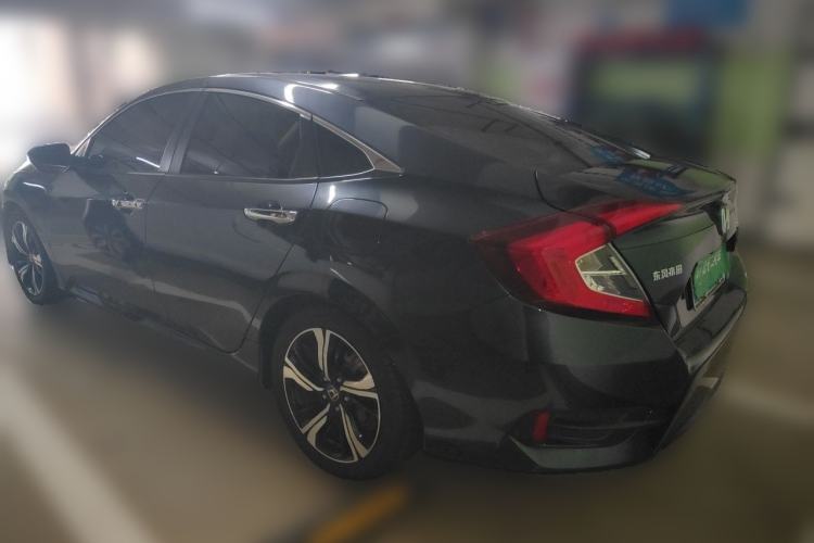 Used Honda Civic 2019 220TURBO CVT Power Edition China VI Emission Standard Rear Left 45 Deg