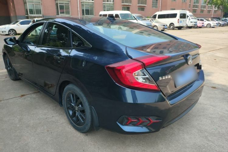 Used Honda Civic 2019 220TURBO CVT Dynamic Edition China VI Rear Left 45 Deg