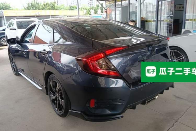 Used Honda Civic 2019 220TURBO CVT Dynamic Edition China VI Emission Standard Rear Left 45 Deg