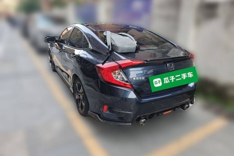 Used Honda Civic 2019 220TURBO CVT Dynamic Edition China VI Emission Standard Rear Left 45 Deg