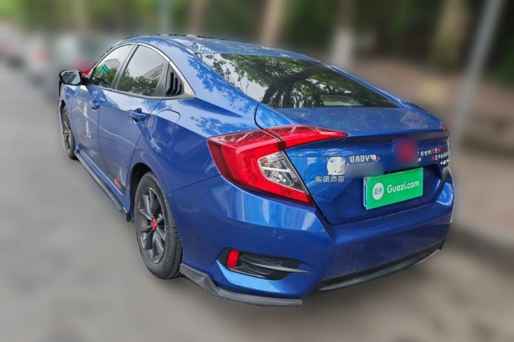 Used Honda Civic 2019 220TURBO CVT Dynamic Edition China VI Rear Left 45 Deg