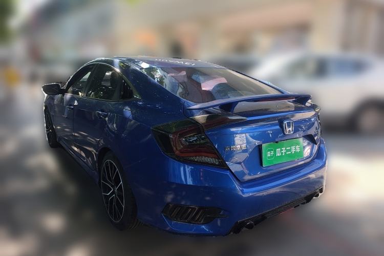 Used Honda Civic 2019 220TURBO CVT Dynamic Edition China VI Rear Left 45 Deg