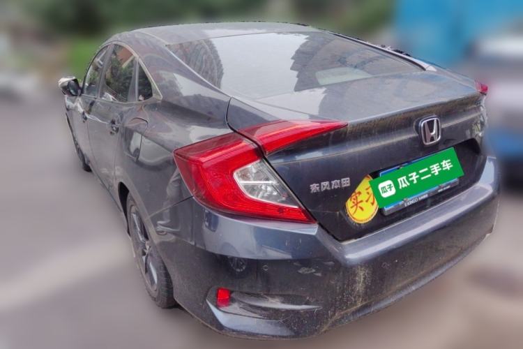 Used Honda Civic 2019 220TURBO CVT Dynamic Edition China VI Rear Left 45 Deg