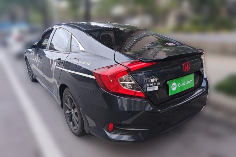 Used Honda Civic 2019 220TURBO Manual Jinkong Edition China V Emission Standard Rear Left 45 Deg