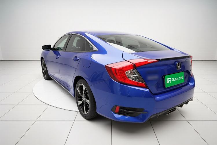 Used Honda Civic 2019 220TURBO CVT Dynamic Edition China VI Emission Standard Rear Left 45 Deg