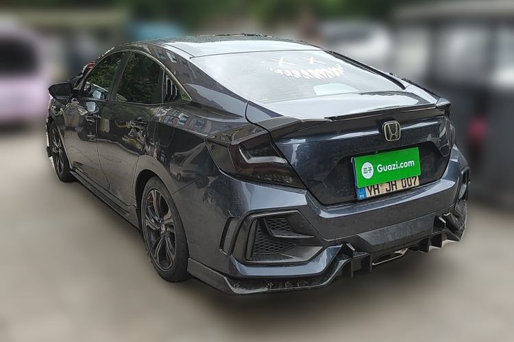 Used Honda Civic 2019 220TURBO CVT Dynamic Edition China VI Emission Standard Rear Left 45 Deg