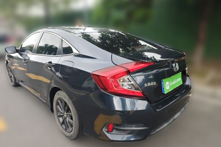 Used Honda Civic 2019 220TURBO CVT Dynamic Edition China VI Rear Left 45 Deg