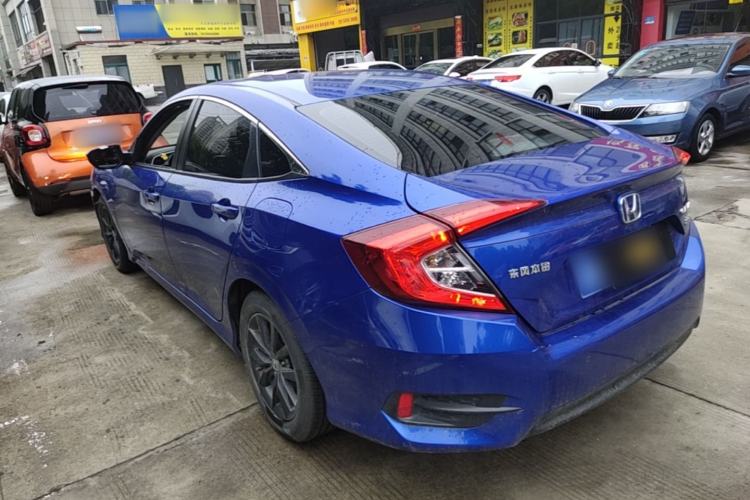 Used Honda Civic 2019 220TURBO CVT Dynamic Edition China VI Rear Left 45 Deg