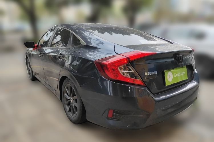 Used Honda Civic 2019 180TURBO CVT Shangdong Edition China VI Rear Left 45 Deg