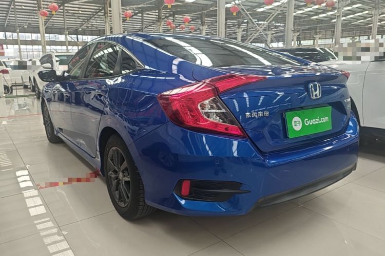 Used Honda Civic 2019 220TURBO CVT Dynamic Edition China VI Rear Left 45 Deg