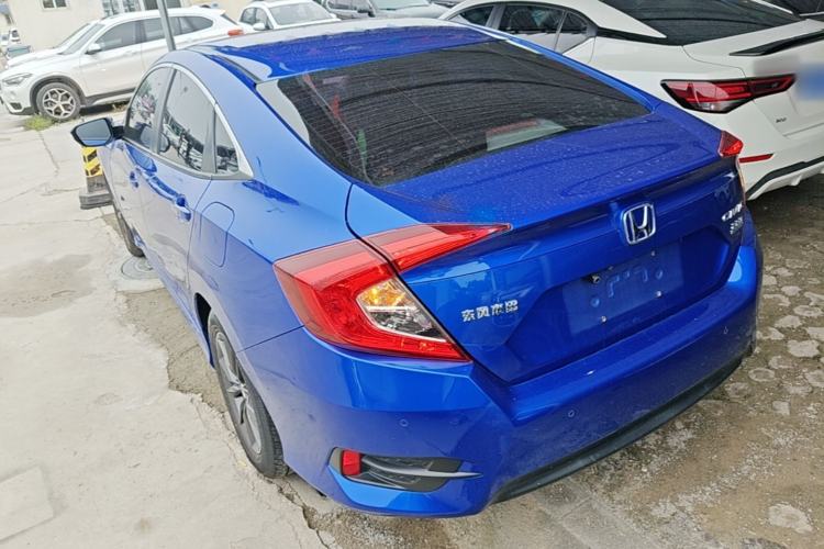Used Honda Civic 2019 220TURBO CVT Dynamic Edition China VI Rear Left 45 Deg